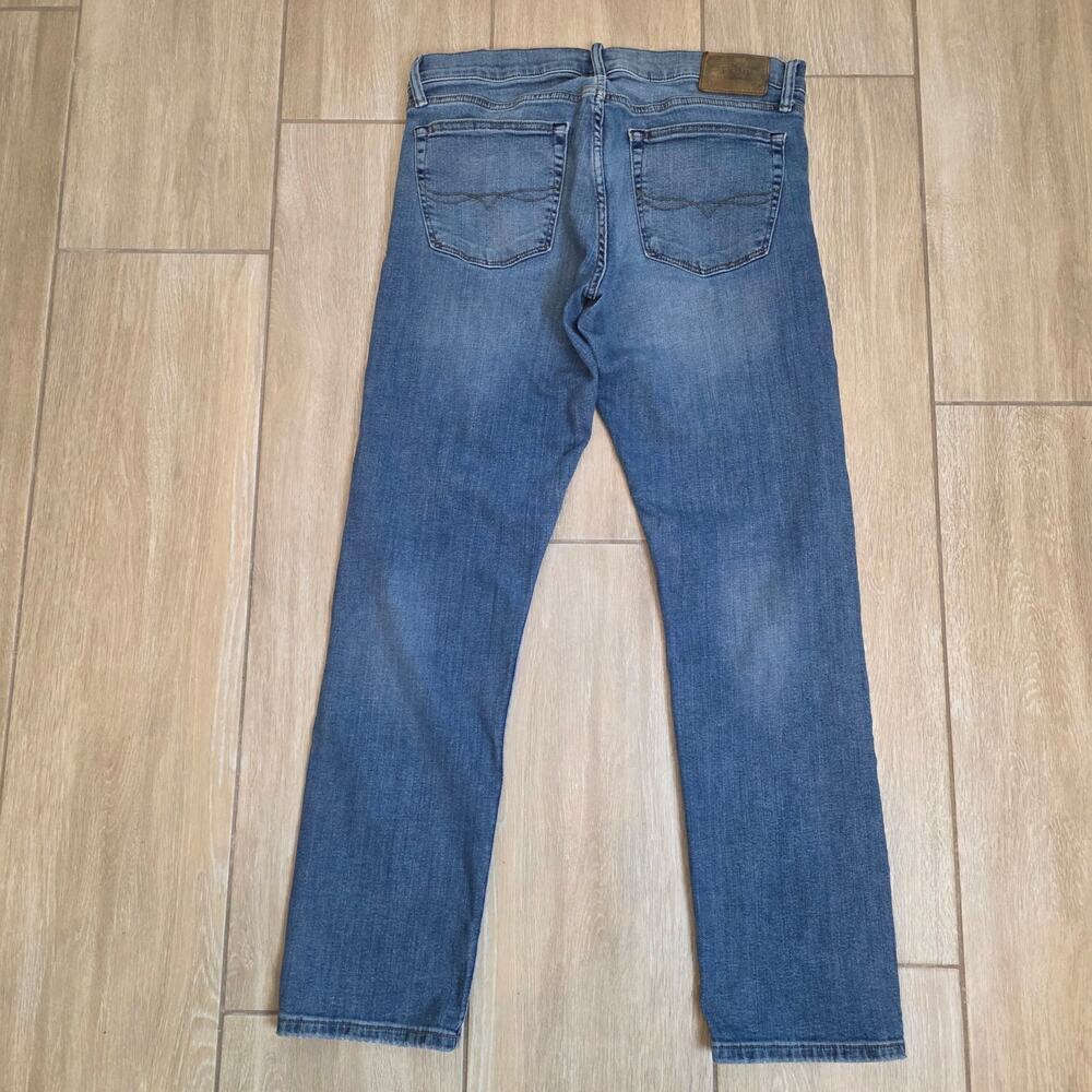 Polo Ralph Lauren Varick Slim Straight Jeans Mens 32x30 Medium Wash Stretch - Picture 5 of 14